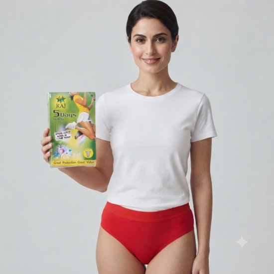Picture of Briefs 5 days Sanitary Panty  Set of 3 (5DAYS)